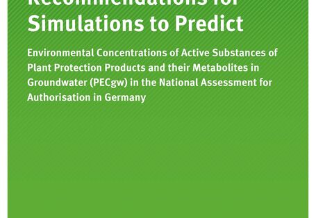 Publikation:Recommendations for Simulations to Predict Environmental Concentrations of Active Substances of Plant Protection Products and their Metabolites in Groundwater (PECgw) in the National Assessment for Authorisation in Germany