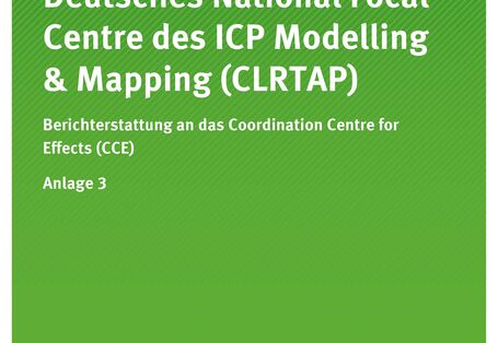 Publikation:Deutsches National Focal Centre des ICP Modelling & Mapping (CLRTAP) - Berichterstattung an das Coordination Centre for Effects (CCE) - Anlage 3