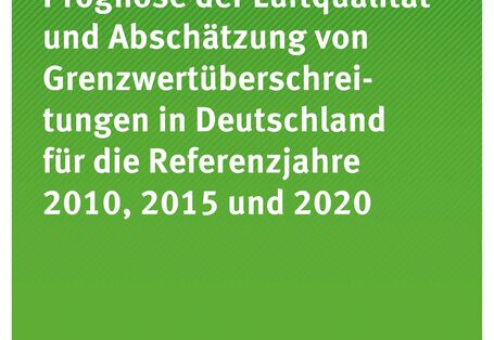 Cover Texte 65/2013 Prognose der Luftqualität und Abschätzung von Grenzwertüberschreitungen in Deutschland für die Referenzjahe 2010, 2015 und 2020