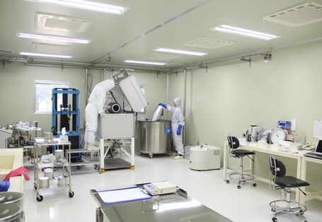 Sample Crushing Chamber at National Institute of Environmental Sciences (NIER) 