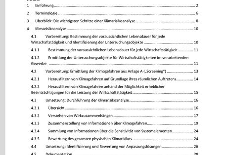 Erste Seite mit Text