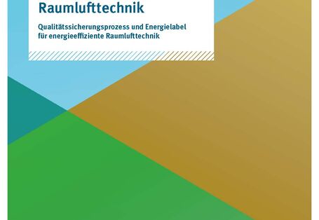 Buntes Cover mit farbigen Flächen