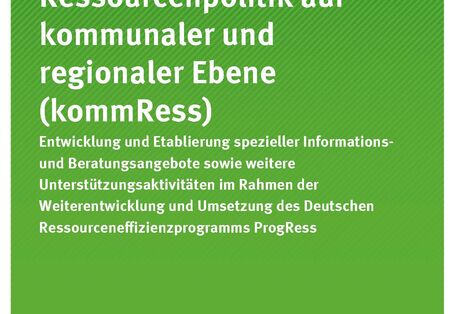 Cover_TEXTE_170-2020_Ressourcenpolitik auf kommunaler und regionaler Ebene (kommRess)