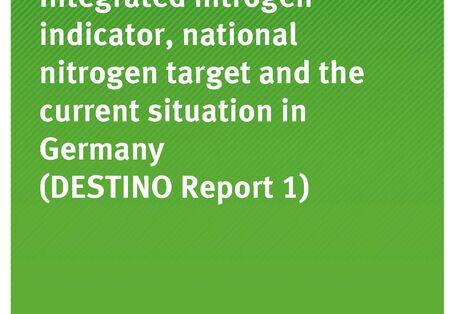 Cover_TEXTE_97-2020_Integrated nitrogen indicator, national nitrogen target and the current situation in Germany DESTINO Report 1