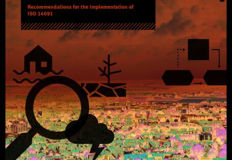 Blick über eine Stadt