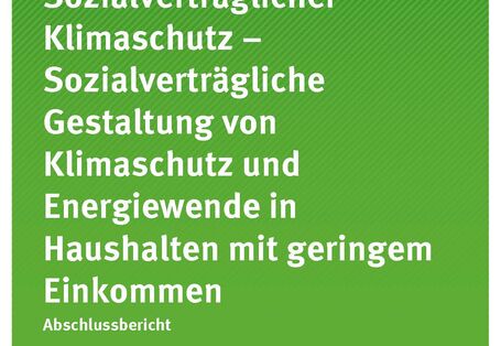 Titel TEXTE 2020 66 Sozialverträglicher Klimaschutz