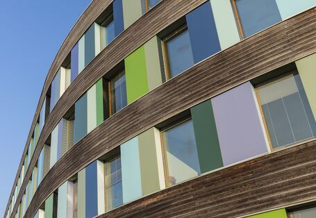 Außenansicht des UBA-Gebäudes in Dessau