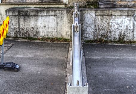 Mobile Hochwasserschutzwand