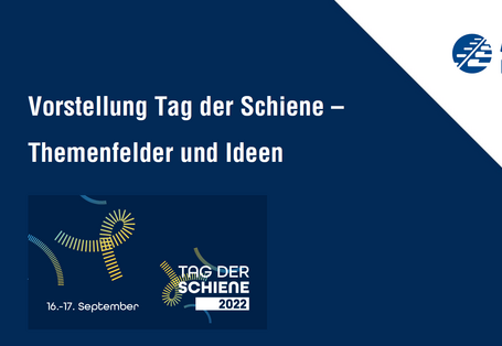 Logo Tag der Schiene