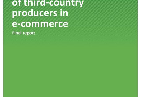Cover of Publication TEXTE 191/2020 Producer responsibility of third-country producers in e-commerce