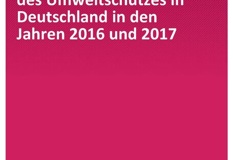 Cover der Publikation UIB 04/2020 Beschäftigungswirkungen des Umweltschutzes in Deutschland in den Jahren 2016 und 2017