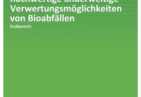 Cover der Publikation TEXTE 09/2021 Ermittlung von Kriterien für hochwertige anderweitige Verwertungsmöglichkeiten von Bioabfällen