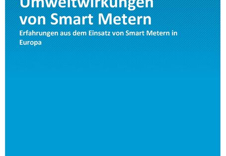 Titelseite der Publikation Climate Change 34/2021 Erkenntnisse zu Umweltwirkungen von Smart Metern: Erfahrungen aus dem Einsatz von Smart Metern in Europa 