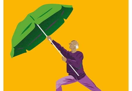 Titelseite der Broschüre "Der Hitzeknigge: Tipps für das richtige Verhalten bei Hitze"