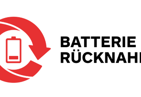 Grafik mit dem neuen Logo für eine einheitliche Kennzeichnung der Batterierücknahmesysteme