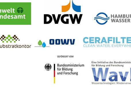 Joint research project on the reuse of filter backwash water - Verbundlogo