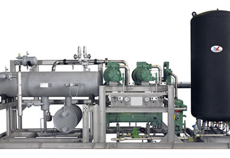 Eine Maschine zur Direktverdampfung.