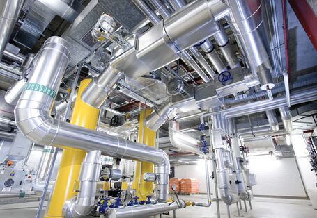 Klimaanlage mit Wärmerückgewinnung Industriegebäude