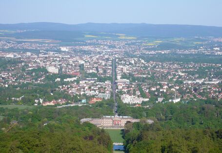 Blick auf die Stadt Kassel