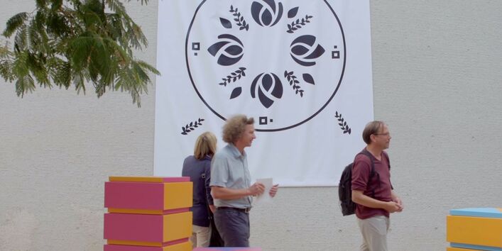 Kunstwerke im UBA-Foyer in Dessau