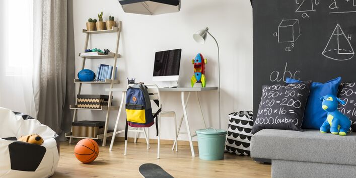 Ein Foto von einem Kinderzimmer