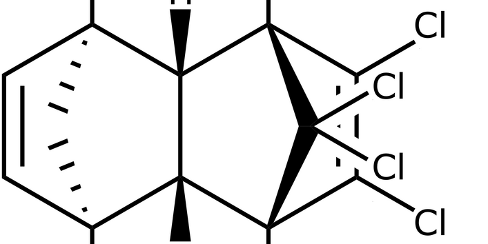 Strukturformel von Aldrin