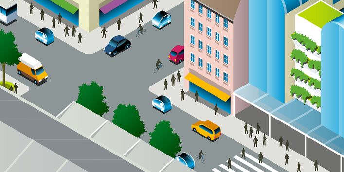 Ausschnitt Zukunftsstadt