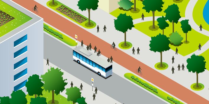 Ausschnitt Zukunftsstadt