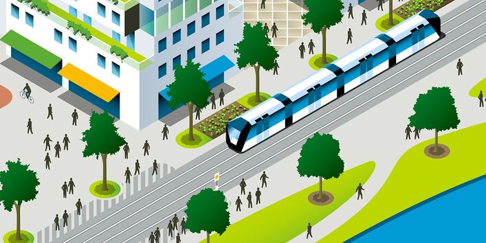 Ausschnitt Zukunftsstadt