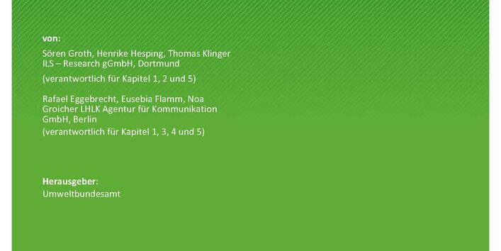 Cover der Publikation Mobilität in den Medien Texte 56/2023