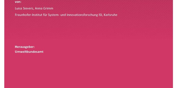 Cover des Berichts "Beschäftigung durch energieeffiziente Mobilität"