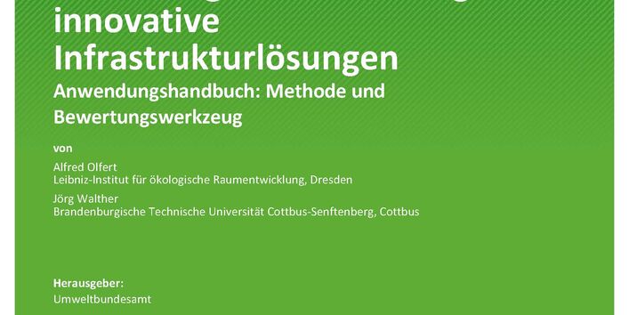 Cover des Berichts "TRAFIS.NB Prozessbegleitende Nachhaltigkeitsbewertung für innovative Infrastrukturlösungen"