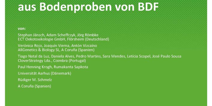 Cover des Berichts "Bewertung der Biologischen Vielfalt mittels DNA-Extraktion aus Bodenproben von Dauerbeobachtungsflächen (BDF)"