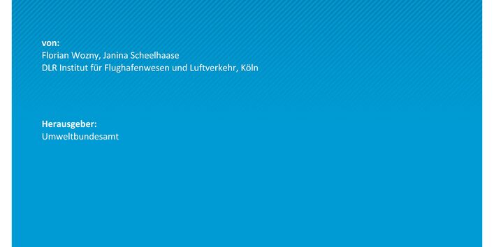 Cover des Berichts "Umsetzung der Clusterung in TREMOD"