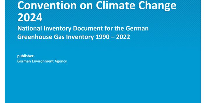 Cover of report "Submission under the United Nations Framework Convention on Climate Change 2024" 