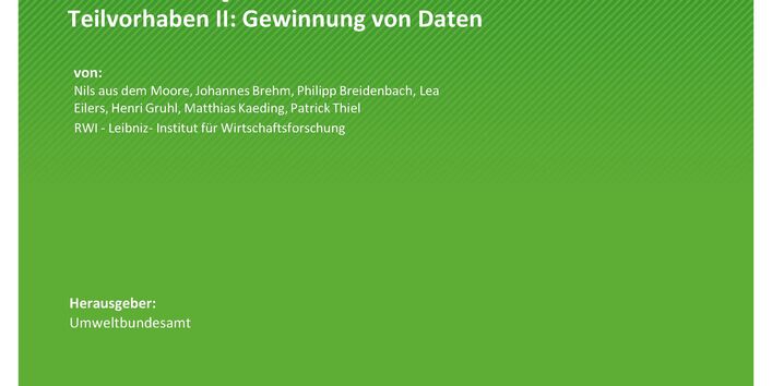 Cover des Berichts "Soziale Aspekte der Umweltpolitik"