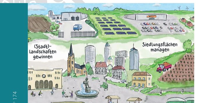 Titelseite der Broschüre "Aus Stadt und Land wird Plus"