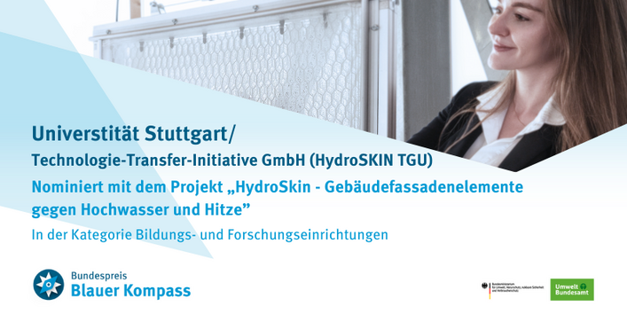 Das Grafik zeigt das nominierte Projekt der Universität Stuttgart / Technologie-Transfer-Initiative GmbH.
