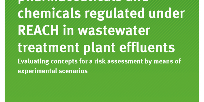 Cover of publication 61/2017 Joint effects of pharmaceuticals and chemicals regulated under REACH in wastewater treatment plant effluents – Evaluating concepts for a risk assessment by means of experimental scenarios