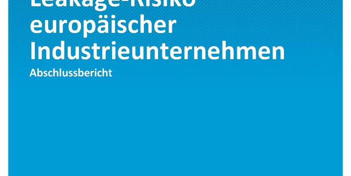 Cover der Publikation CLIMATE CHANGE 32/2020 Analysen zum direkten und indirekten Carbon-Leakage-Risiko europäischer Industrieunternehmen