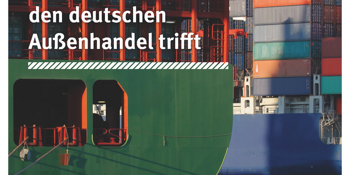 Cover der Fachbroschüre Wie der Klimawandel den deutschen Außenhandel trifft