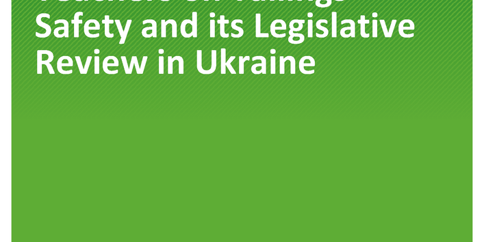 Cover der Publikation Texte 34/2018 Raising Knowledge among Students and Teachers on Tailings Safety and its Legislative Review in Ukraine