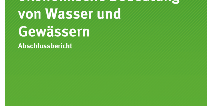 Cover der Publikation Texte 47/2018 Indikatoren für die ökonomische Bedeutung von Wasser und Gewässern