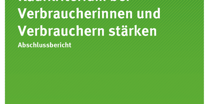 Cover der Publikation TEXTE 10/2019 Ökodesign als Kaufkriterium bei Verbraucherinnen und Verbrauchern stärken