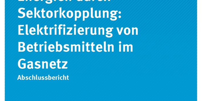 Cover der Publikation CLIMATE CHANGE 04/2019 Integration erneuerbarer Energien durch Sektorkopplung: Elektrifizierung von Betriebsmitteln im Gasnetz