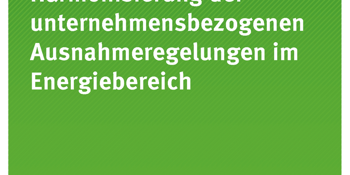 Cover der Publikation TEXTE 23/2019 Reform und Harmonisierung der unternehmensbezogenen Ausnahmeregelungen im Energiebereich