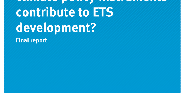 Cover der Publikation CLIMATE CHANGE 11/2019 How can existing national climate policy instruments contribute to ETS development?
