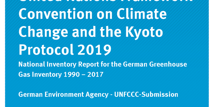 Cover of publication CLIMATE CHANGE 24/2019 Submission under the United Nations Framework Convention on Climate Change and the Kyoto Protocol 2019