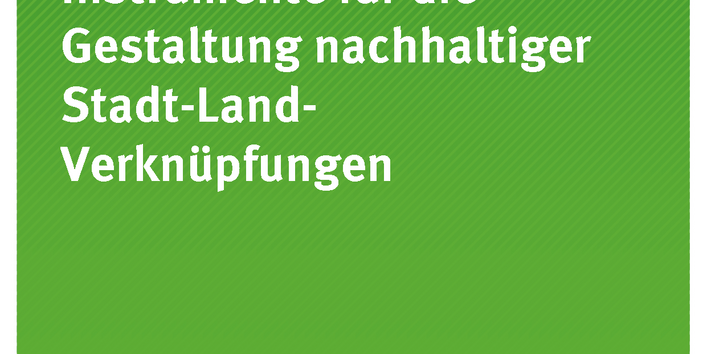 Cover der Publikation TEXTE 86/2019 Rahmenbedingungen und Instrumente für die Gestaltung nachhaltiger Stadt-Land-Verknüpfungen