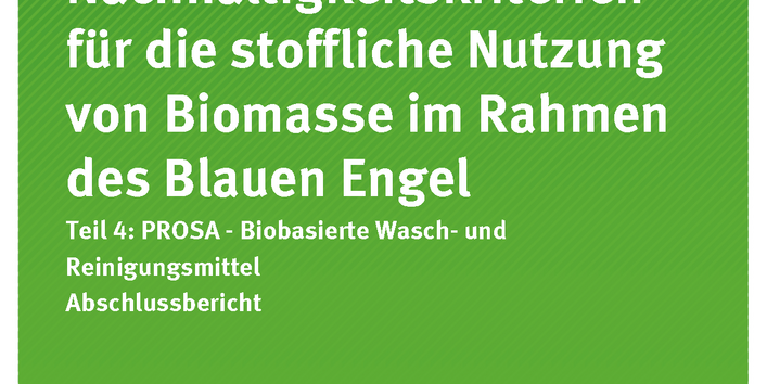 Cover der Publikation TEXTE 90/2019 Implementierung von Nachhaltigkeitskriterien für die stoffliche Nutzung von Biomasse im Rahmen des Blauen Engel